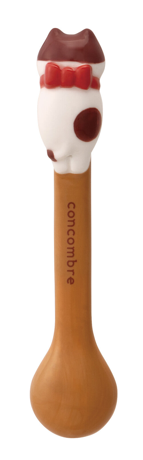 Baguette Spoon – Tuxedo Cat | Hand-Painted Ceramic Spoon | Imported from Japan