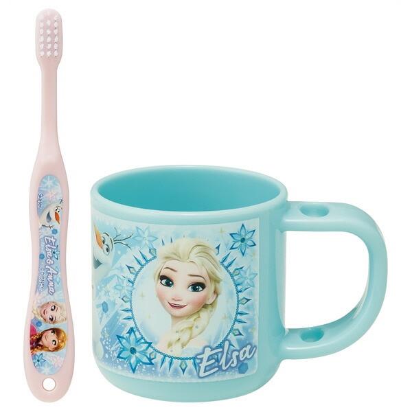 Skater Frozen Toothbrush & Stand Cup Set – aged 3–5